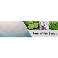 Goose Creek Candle® Pure White Sands 3-Docht-Kerze 411g