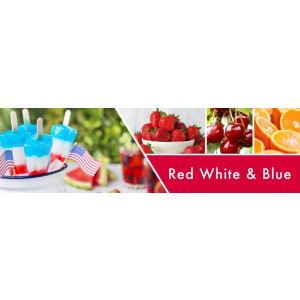 Goose Creek Candle® Red, White & Blue 3-Docht-Kerze 411g