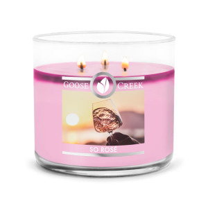 Goose Creek Candle® So Rosé 3-Docht-Kerze 411g
