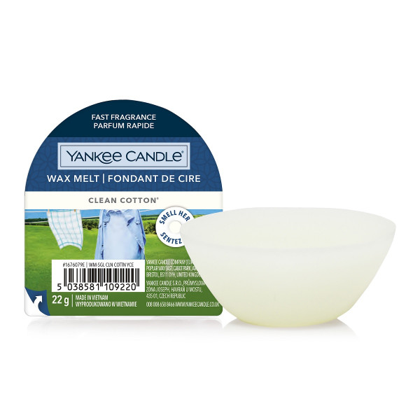 Yankee Candle® Clean Cotton® Wachsmelt 22g