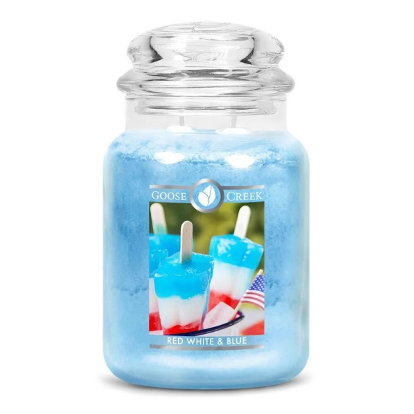 Goose Creek Candle® Red, White & Blue 2-Docht-Kerze 680g