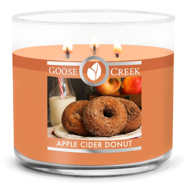Goose Creek Candle® Apple Cider Donut 3-Docht-Kerze 411g