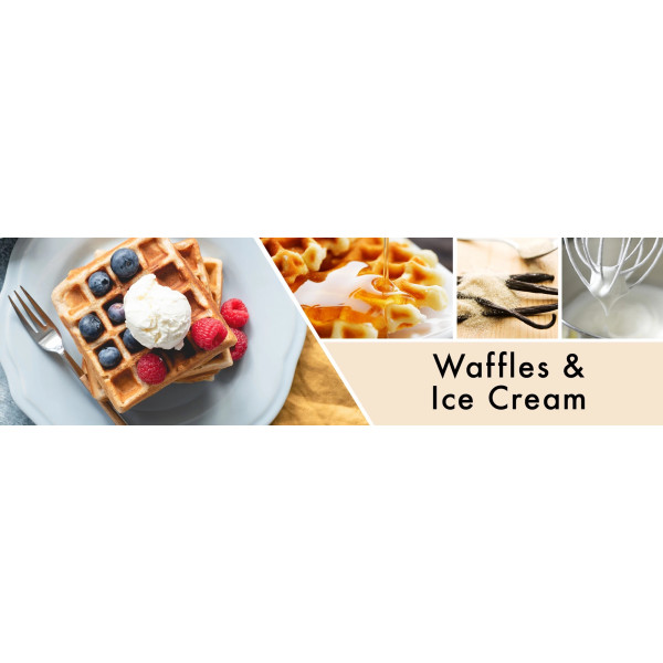 Goose Creek Candle® Waffles & Ice Cream 3-Docht-Kerze 411g