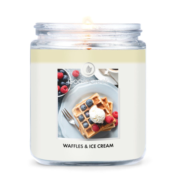 Goose Creek Candle® Waffles & Ice Cream 1-Docht-Kerze 198g