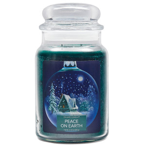 Village Candle® Peace on Earth 2-Docht-Kerze 602g Limited Edition