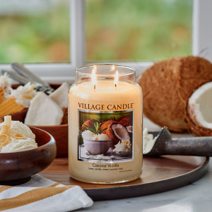 Village Candle® Coconut Vanilla 2-Docht-Kerze 602g