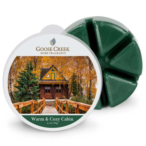 Goose Creek Candle® Warm & Cozy Cabin Wachsmelt 59g