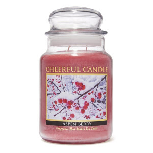 Cheerful Candle Aspen Berry 2-Docht-Kerze 680g