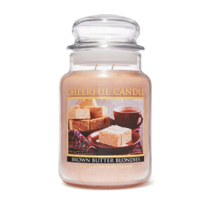 Cheerful Candle Brown Butter Blondies 2-Docht-Kerze 680g
