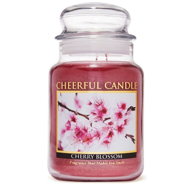 Cheerful Candle Cherry Blossom 2-Docht-Kerze 680g