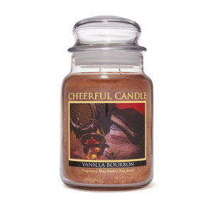 Cheerful Candle Vanilla Bourbon 2-Docht-Kerze 680g