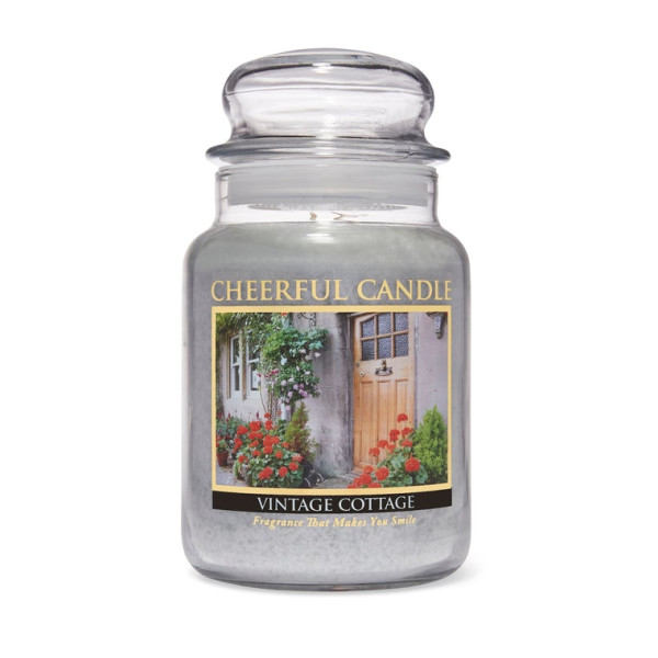 Cheerful Candle Vintage Cottage 2-Docht-Kerze 680g