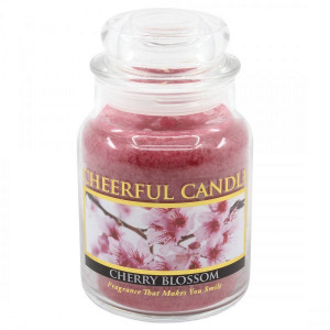 Cheerful Candle Cherry Blossom 1-Docht-Kerze 170g