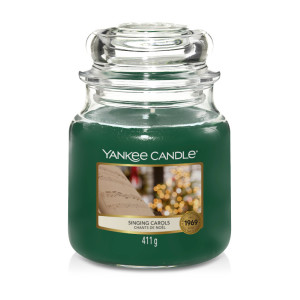 Yankee Candle® Singing Carols Mittleres Glas 411g