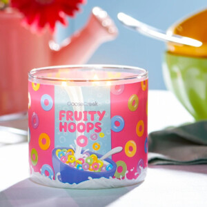 Fruity Hoops Cereal Collection 3-Docht-Kerze 411g