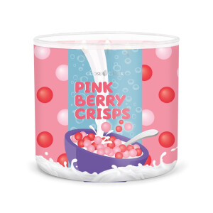 Pink Berry Crisps Cereal Collection 3-Docht-Kerze 411g