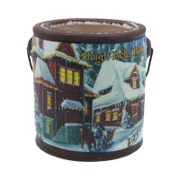Cheerful Candle Sleigh Bells Ring - Banana Nut Bread Farm Fresh Collection 566g