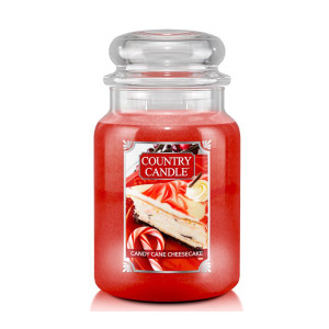 Country Candle™ Candy Cane Cheesecake 2-Docht-Kerze...
