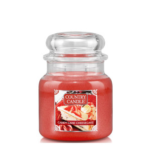 Country Candle™ Candy Cane Cheesecake 2-Docht-Kerze...