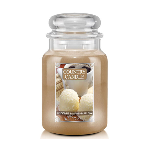 Coconut & Marshmallow 2-Docht-Kerze 652g