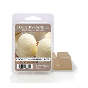 Country Candle™ Coconut & Marshmallow Wachsmelt 64g