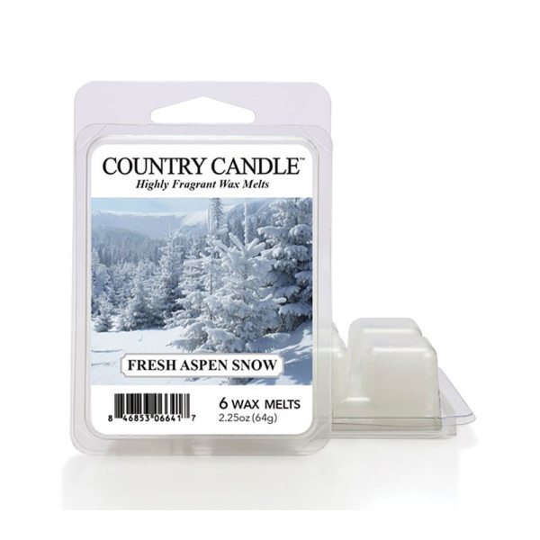 Country Candle&trade; Fresh Aspen Snow Wachsmelt 64g