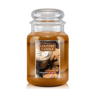 Country Candle™ Gingerbread Latte 2-Docht-Kerze 652g