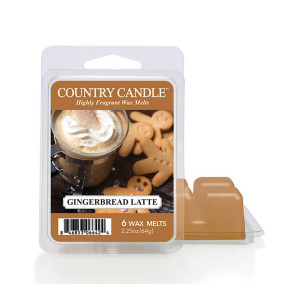 Country Candle™ Gingerbread Latte Wachsmelt 64g