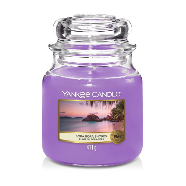 Yankee Candle® Bora Bora Shores Mittleres Glas 411g
