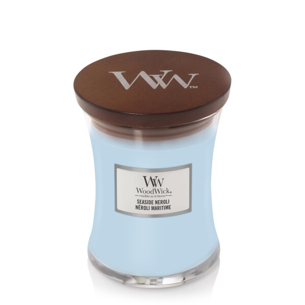 Seaside Neroli Kerzenglas Mittel 275g mit Knisterdocht