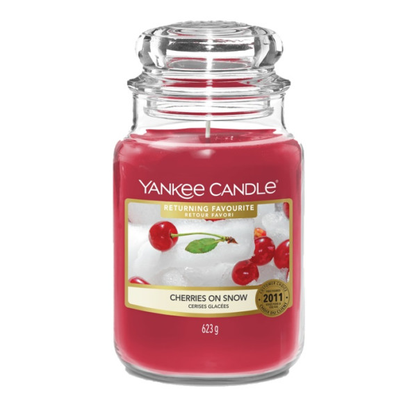 Yankee Candle® Cherries on Snow* Großes Glas 623g