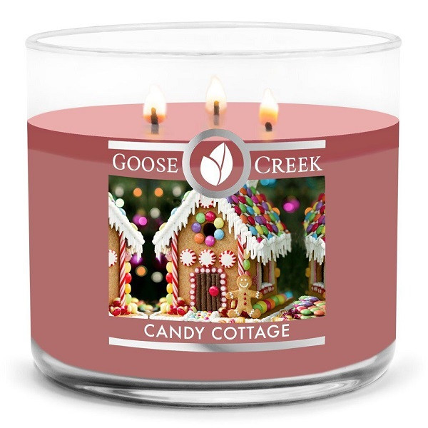 Goose Creek Candle® Candy Cottage 3-Docht-Kerze  411g