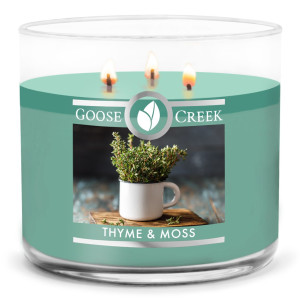 Goose Creek Candle® Thyme & Moss 3-Docht-Kerze 411g