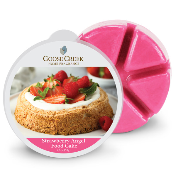 Goose Creek Candle® Strawberry Angel Food Cake Wachsmelt 59g