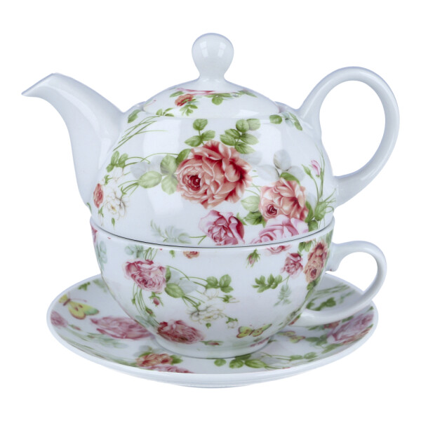 Tea For One Set Rosen Modell 3
