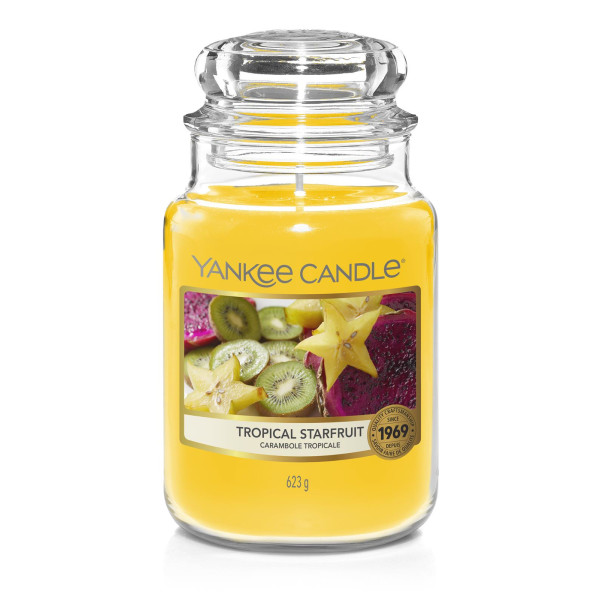 Yankee Candle® Tropical Starfruit Großes Glas 623g