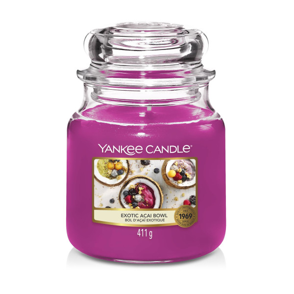 Yankee Candle Glas klein mit Duft Mulberry & Fig Delight - Kerzen zum,  11,90 €