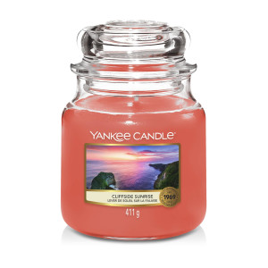 Yankee Candle® Cliffside Sunrisel Mittleres Glas 411g