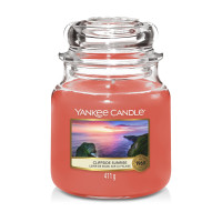 Yankee Candle® Cliffside Sunrisel Mittleres Glas 411g