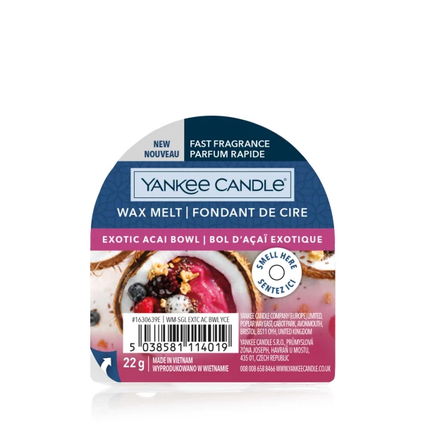 Exotic Acai Bowl Wachsmelt 22g