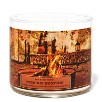Bath & Body Works® Pumpkin Bonfire 3-Docht-Kerze 411g