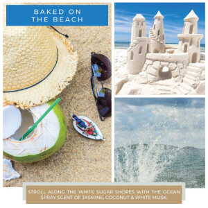 Baked On The Beach 2-Docht-Kerze 453g B-Ware