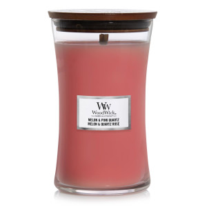 WoodWick® Melon & Pink Quartz Kerzenglas...