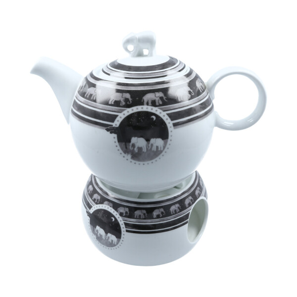 Teekanne mit Warmer Nubia