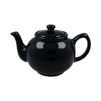 Schwarze 6Cup Teekanne 1.1 Liter