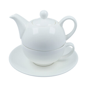 Tea For One Set New Classic White