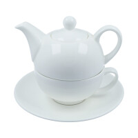 Tea For One Set New Classic White