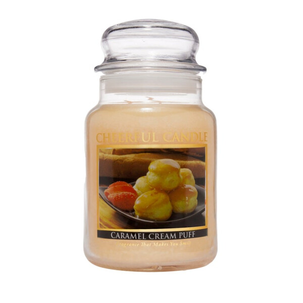 Caramel Cream Puff 2-Docht-Kerze 680g