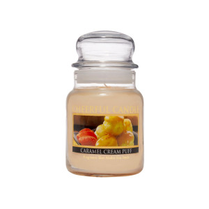 Cheerful Candle Caramel Cream Puff 1-Docht-Kerze 170g