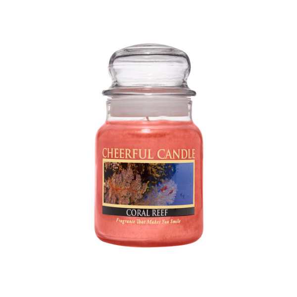 Cheerful Candle Coral Reef 1-Docht-Kerze 170g